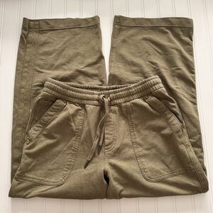 Athleta Farallon Heathered Wide Crop Pants - Size 4 Tall